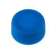 CAP ONLY, Screw Top Micro Tube Cap, O-Ring, Opaque, Blue, Non-sterile 500/Re-sealable Bag 1000