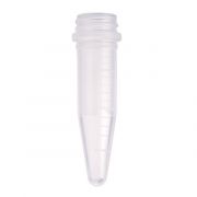 TUBE ONLY, 1.5mL Screw Top Micro Tube, Conical Bottom, Graduated, Non-sterile 500/Re-sealable Bag 1000