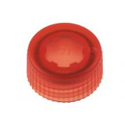 CAP ONLY, Screw Top Micro Tube Cap, O-Ring, Translucent, Orange, Non-sterile 500/Re-sealable Bag 1000