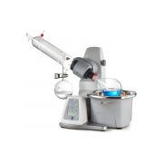 RE100-Pro LCD Digital Rotary Evaporator. Includes heating bath, vertical set of glassware (DLB-18900173: 1000mL condenser, evaporating flask NS 24/40, receiving flask KS 35/20). USA plug, 100-120V，50/60Hz