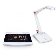 OHAUS AQUASEARCHER™ AB33M1-B Bench Meter. pH, ORP, Conductivity, TDS, Salinity & Resistivity with Temp. Measurements. Includes: Benchtop Meter, Stand-Alone Electrode Holder, AC Adapter. Electrode: Not included.