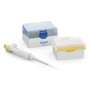 Research 3 neo 10-200µL yellow. incl. epT.I.P.S.® Box 2.0 (x 96 tips) and ep Dualfilter T.I.P.S.® Rack (x 96 tips). Three year warranty.