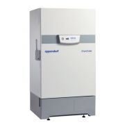 CryoCube® F740h, 740 L, classic interface, VIP, green, cooling liquids, air cooling, handle left side, 3 shelves, 120 – 208 V/60 Hz (US). Five year warranty.