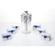 Eppendorf Research® plus, 6-pack, 1-channel, incl. 1 full box of Eppendorf epT.I.P.S.®. for each pipette and 1 carousel stand, Option includes: 0.5 - 10 µL, 10 - 100 µL, 30 - 300 µL, 100 - 1,000 µL, 0.5 - 5 mL, 1 - 10 mL