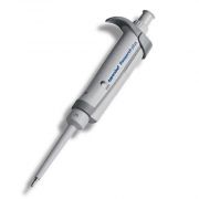 Eppendorf Research® plus adjustable-volume pipette, 2 µL-20 µL, single-channel with adjustable-volume setting, light grey operating button, for use with 20 µL pipette tips.