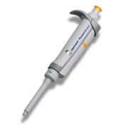Eppendorf Research® plus adjustable-volume pipette, 30 µL-300 µL, single-channel with adjustable-volume setting, orange operating button, for use with 300 µL pipette tips.