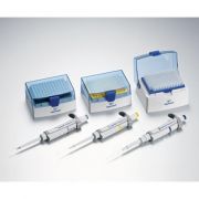 Eppendorf Research® 4 Pack ; Includes 4 adjustable-volume pipettes (0.1-2.5µL, 2-20µL/yellow, 20-200µL, 100-1000µL) and 1 full box of Eppendorf pipette tips for each pipette volume.