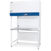 Esco AIRSTREAM Vertical Laminar Flow Clean Benches, Glass Side Walls, Energy Efficient ECM blower, 115VAC, 60 Hz, cUL Listed, Simple Switches & Minihelic Gauge, Width: 5ft / 1.5m, Interior Height: 2.3ft / 0.7m. External: 65"W x 32.4"D x 50"H (1645 x 824 x