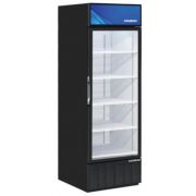 Habco ESM18HC. 17.2cuft, BLACK XTERIOR™, Glass swing door, White Interior, Natural Hydrocarbon Refrigerant (R290), 115V.