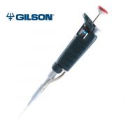Gilson Pipetman P10G Variable Volume Pipette (1 to 10µl), Metal Tip Ejector.