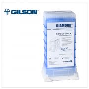 Gilson D1000 Diamond Tips, 200-1000µl, Tower-Pack, Blue, pk/672 (7 Racks of 96). Requires but does not include the universal reload box (GF-F167100).
