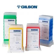 Gilson D300 Diamond Tips, 20-300ul, Tower-Pack, Green, pk/960 (10 Racks of 96). Requires but does not include the universal reload box (GF-F167100).