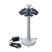 Gilson Power Carrousel for up to 5 Pipetman M motorized pipettes; Holds single channel or multichannel M pipettes; self-storing power cord.