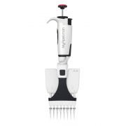 MyPipetman Select P8x10 multichannel (GVP). Fully-autoclavable, air-displacement pipette; unique, patented Trilock™ volume-locking system; 0.5 - 10µL. Three-year warranty.