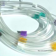 Minipuls Calibrated Flow Tubing, Fluoroelastomer Isoversinic, 1.0mm ID, 4/Set.