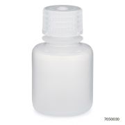 Bottle, Narrow Mouth, PP Bottle, Attached PP Screw Cap, 30mL, 12/Pack, PACK/12