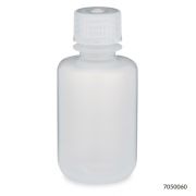 Bottle, Narrow Mouth, PP Bottle, Attached PP Screw Cap, 60mL, 12/Pack, PACK/12
