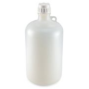 Bottle, Narrow Mouth, PP Bottle, Attached PP Screw Cap, 8 Litres (2 Gallons), EA