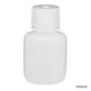 Bottle, Narrow Mouth, HDPE Bottle, Attached PP Screw Cap, 30mL, 12/Pack, PACK/12