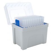 Filter Pipette Tip, 1 - 1000uL, 84mm,Certified, Universal, Low Retention, Graduated, Natural, STERILE, 96/Rack, 10 Racks/Box, 2 Boxes/Carton, 1920 tips
