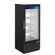 Habco ESM12HC. 12cuft, BLACK XTERIOR™, Glass swing door, White Interior, Natural Hydrocarbon Refrigerant (R290), 115V.