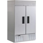 Habco SE46HCSX. 46cuft, Stainless Steel Xterior, Stainless swing doors, Natural Hydrocarbon Refrigerant (R290), 115V.