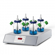 MS-M-S4. 4-Channel Digital Magnetic  Stirrer, Aluminum cover with ceramic coating