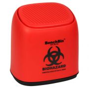 BenchBin™ Benchtop Biohazard Bin, 1.5L, 7 x 5 x7in, 1/ea