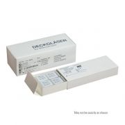 Gelatin coated High precision German glass coverslips, sterilized by radiation, ready for your own coating,12mm round, #1.5H thickness, 15/bag x 6 bags = 90 pieces/box, user manual included