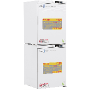 Hazardous Location Refrigerator Freezer Combo Unit 9 Cu. Ft. Manual Defrost freezer. -15°C to -25°C (freezer), 1°C to 10°C (refrigerator) Not equipped with plugs; each unit must be hardwired in conduit. For use in environments where volatile/explosive con