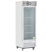 16 Cu. Ft.  Single Glass Door TempLog Premier Laboratory Refrigerator. Touchscreen controller. 1-10°C. Warranty: 3/5; Three year parts and labor warranty, plus an additional two year compressor parts warranty.