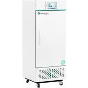 Touchscreen Solid Door Laboratory Refrigerator with Variable Speed Compressor 12 Cu. Ft. Adjustable temperature range: 2° C to 15° C. Three (3) year parts and labor warranty. Seven (7) year compressor warranty