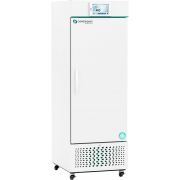 Touchscreen Solid Door Laboratory Refrigerator with Variable Speed Compressor 23 Cu. Ft. Adjustable temperature range: 2° C to 15° C. Three (3) year parts and labor warranty. Seven (7) year compressor warranty