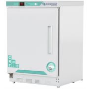 Corepoint Scientific White Diamond Series Controller Room Temperature Cabinet, 4.6 Cu. Ft., Built-In, Solid Door, Left-Hinged