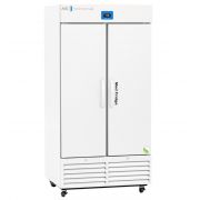 Premier Pharmacy Refrigerator with Variable Speed Compressor 36 Cu. Ft. 36°F to 46°F (2°C to 8°C). 110 - 120V AC, 15A breaker, NEMA 5-15 receptacle. Two (2) year parts and labor warranty, Seven (7) years compressor warranty.