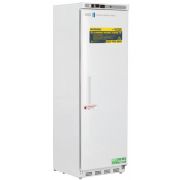14 Cu. Ft. Flammable Material Freezer with microprocessor temperature controller, Temperature display & Alarm module with battery back-up, audible and visual high/low temperature alarms, °C/°F convertible temperature display, and remote alarm contacts. Tw