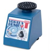 Vortex-Genie 2T, 120V, Control Analog, Orbit 4 mm, Dimensions 6.5 in x 6.5 in x 4.8 in (165 mm x 165 mm x 122 mm) (LxHxW), Timer 1 s - 60 s ;  1 min - 60 min, Speed Range 600 rpm – 3,200 rpm, 120V, Accessories Included Pop-off Cup;  3-inch Platform, 2 Y w