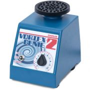 Vortex-Genie 2, 120V, Control Analog, Orbit 4 mm, Dimensions 6.5 in x 6.5 in x 4.8 in (LxHxW), Speed Range 600 rpm – 3,200 rpm, Accessories Included Pop-off Cup;  3-inch Platform, 2 Y warranty.