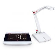 OHAUS AQUASEARCHER™ AB33PH-B Bench Meter. pH, ORP with Temperature Measurements. Includes: Benchtop Meter, Stand-Alone Electrode Holder, AC Adapter. Electrode: Not included.