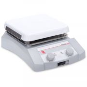 OHAUS Guardian 2000 Hotplate-Stirrer,Heating & Stirring, Capacity 15 L,Plate Construction Ceramic, Plate Size 7" x 7",Dimensions 12.5" x 4.4" x 8.8" , Temp. Range 70°C - 500°C, Analog Control, Speed 200-1600 rpm, 100V-120V~ 10A 60Hz.