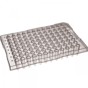 TempPlate full-skirted 0.1 mL 96-well PCR plate, low profile. Two/sleeve, 10/box.