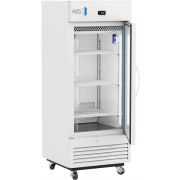 Standard Solid Door Pharmacy Refrigerator 12 Cu. Ft.36°F to 46°F (2°C to 8°C). 110 - 120V AC, 15A breaker, NEMA 5-15 receptacle. One (1) year parts and labor warranty, Seven (7) years compressor warranty
