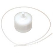 Restek Diskcover-47 Extraction Disk Holder; for 47mm disks, compatible with most vacuum manifold systems; 1/8" male luer fittings; pkg/6.