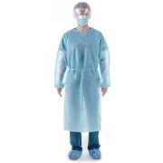Protective Gown, Blue, Universal Size 100/Case