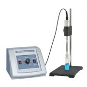 QSonica Model Q55 sonicator with 1/8" probe. Small volume applications; 55 watts; 20kHz frequency; thumb switch or continuous operation; amplitude control 1-100%; small footprint. Includes: generator, convertor, 1/8" probe, power and convertor cable. Stan