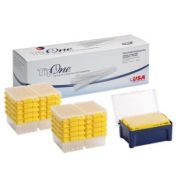 USA Scientific TipOne® Starter System, 20 reload wafers and 10 full racks of tips, 96 tips per rack/wafer (30 x 96 = 2,880 tips) 1-200 µl Pipet Tips, Natural.