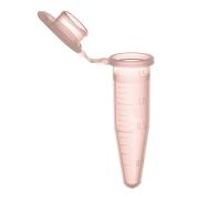 USA Scientific Microtube with flat cap, graduated, Red, polypropylene, 1.5ml (500/pk).