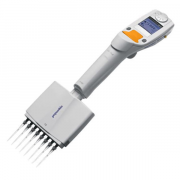 Eppendorf Xplorer® electronic pipette, 8-channel, 15-300 µl, orange multi-function rocker, for use with 300 µl pipette tips, includes charger