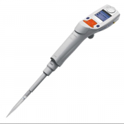 Eppendorf Xplorer single-channel, variable electronic pipette; 15-300 µL; 0.2 µL increments; Orange; Features: flexible charging options, selection dial, intuitive user interface, speed adjustment, history function, mulitfunctional rocker, ergonomic displ