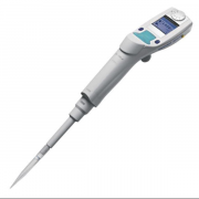 Eppendorf Xplorer single-channel, variable pipette; 0.5-10 mL; 10.0 µL increments; Turquoise; Features: flexible charging options, selection dial, intuitive user interface, speed adjustment, history function, multifunctional rocker, ergonomic display angl